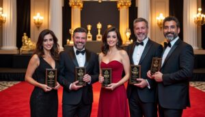 descubre cómo andrea jaurrieta, julia juániz, fernando gonzález molina, alberto cañada y tornasol media fueron reconocidos en los premios rex del niff por su destacada contribución al cine español.