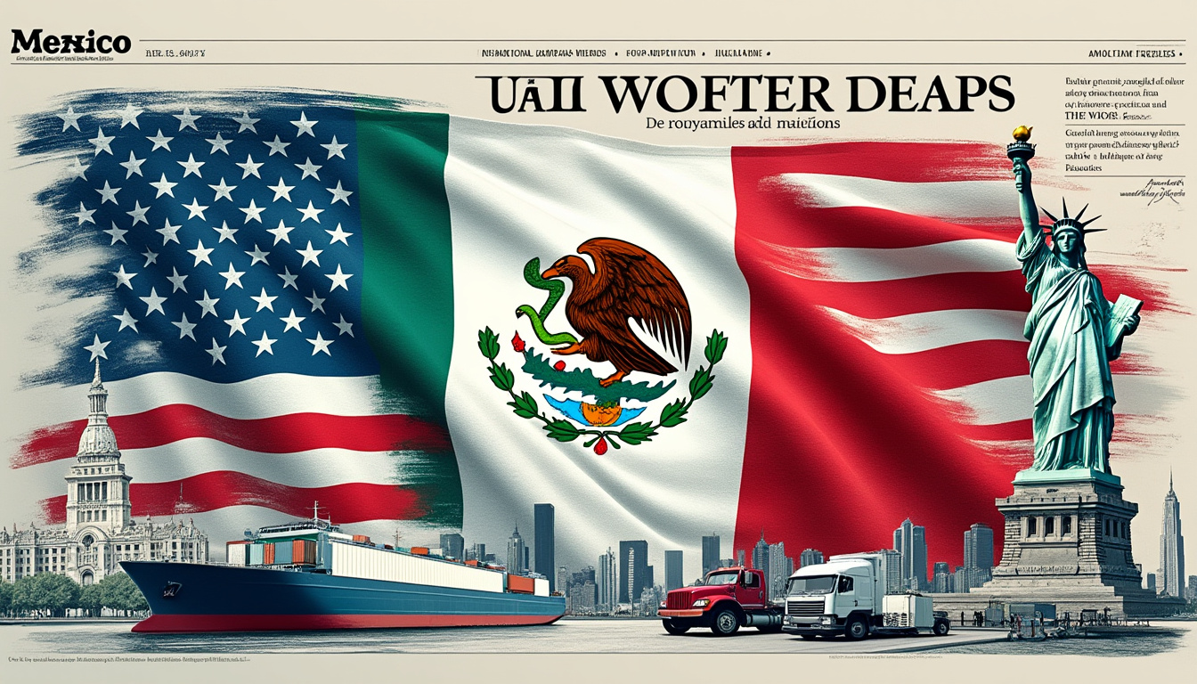 descubre cómo méxico fortalece su posición económica al elegir a ee.uu. como aliado comercial en medio de los aranceles impuestos a china. análisis de las ventajas y retos para el comercio mexicano.