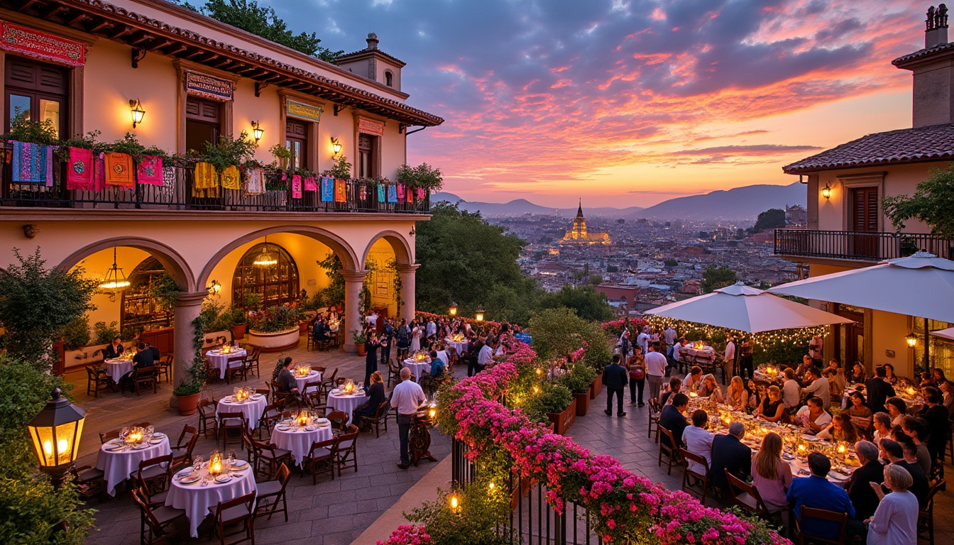 descubre cinco terrazas impresionantes en san miguel de allende donde disfrutar una noche inolvidable celebrando 'el grito' con vistas, ambiente tradicional y la mejor gastronomía local.