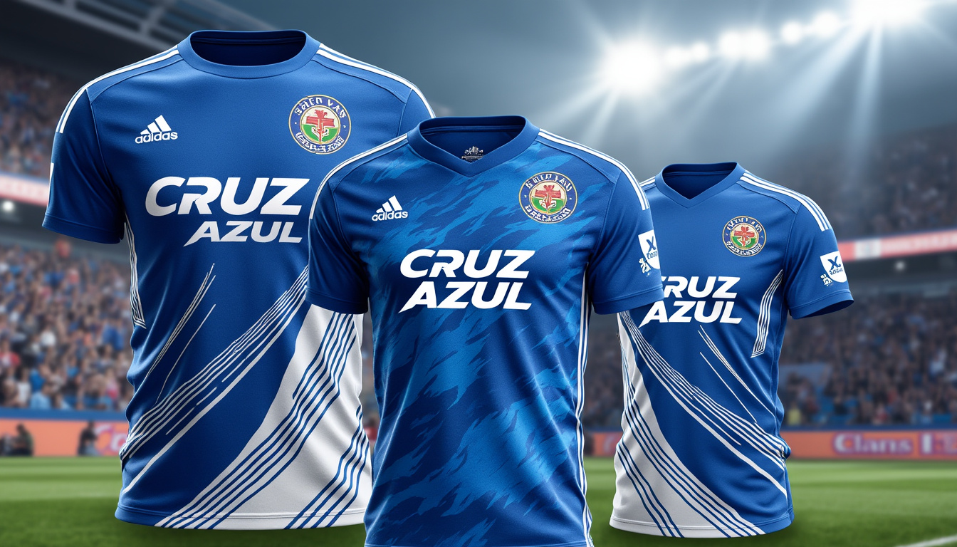 explora el diseño único de las camisetas que cruz azul lucirá en su partido contra juárez. detalles exclusivos, innovación y estilo que marcan la diferencia en el campo.