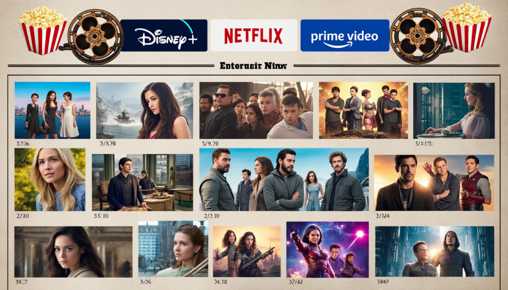 descubre las mejores novedades de este fin de semana en netflix, disney+, prime video y más plataformas de streaming. conoce los estrenos imperdibles y actualiza tu lista para disfrutar del mejor entretenimiento en casa.