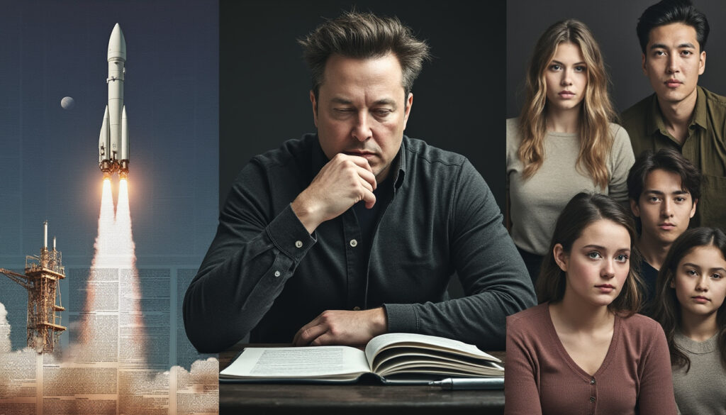 descubre la compleja vida familiar de elon musk, marcada por su difícil relación con su padre y la dolorosa separación de su hija trans. una mirada íntima al lado personal del visionario empresario.