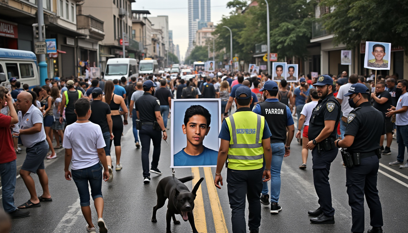 las autoridades mexicanas intensifican la búsqueda de tayron paredes, un joven venezolano desaparecido tras realizar una entrega. conoce los últimos avances sobre este preocupante caso.