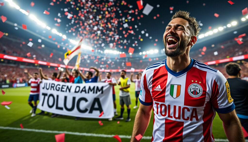 descubre cómo jürgen damm se burla de los rayados después de la contundente victoria del toluca. todos los detalles y reacciones tras el emocionante partido de la liga mx.