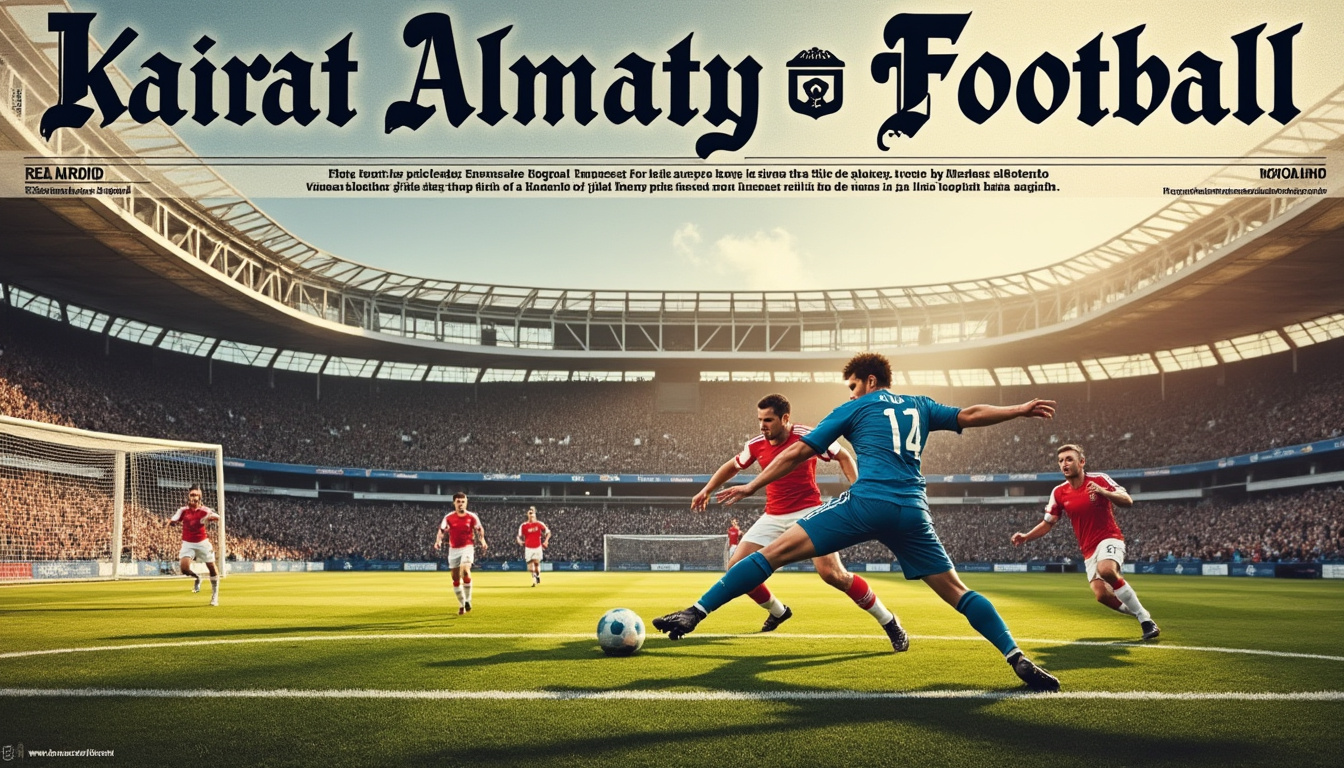descubre el análisis completo del partido entre kairat almaty y real madrid: pronósticos, cuotas y los mejores consejos de apuestas para maximizar tus ganancias. ¡apuesta de forma informada!
