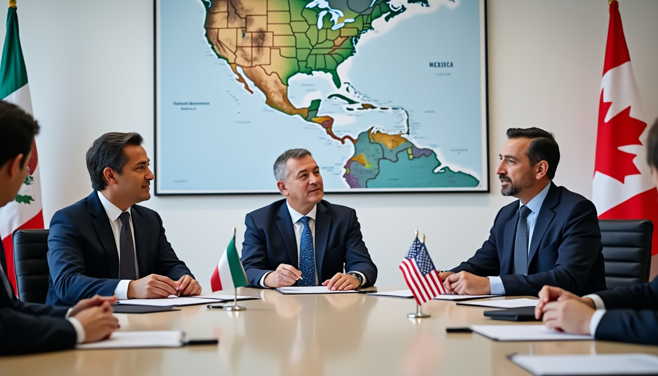 méxico, estados unidos y canadá comienzan diálogos para analizar y evaluar el tratado entre los tres países, abordando aspectos clave para el futuro de la cooperación comercial en américa del norte.