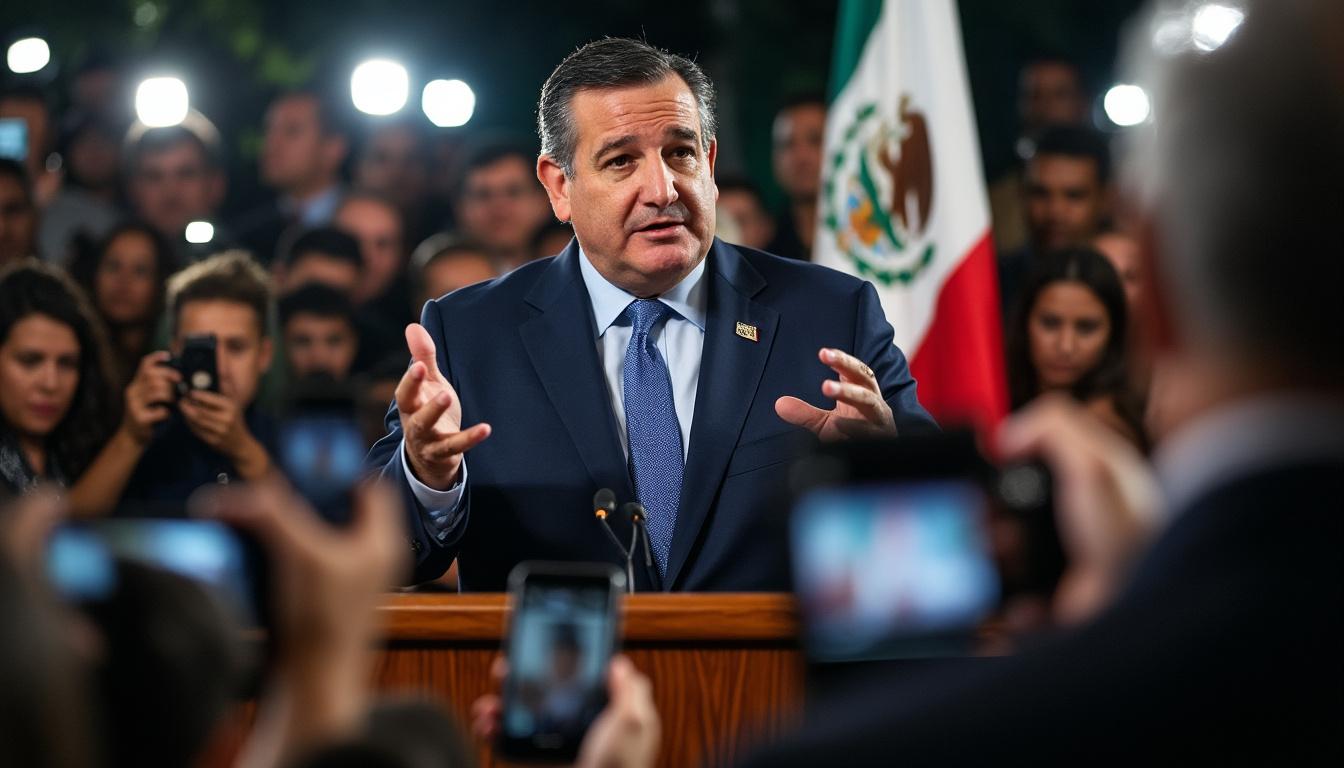 el gobierno de méxico responde a las declaraciones de ted cruz, subrayando que la seguridad es responsabilidad exclusiva de la administración mexicana y reafirmando su compromiso con la soberanía nacional.