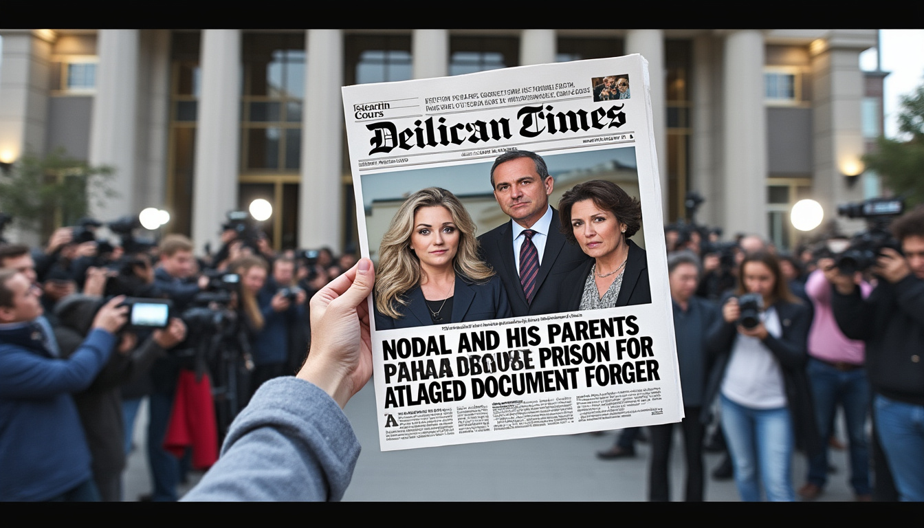 descubre los detalles sobre el caso de christian nodal y sus padres, quienes enfrentan posibles cargos de prisión por la supuesta falsificación de documentos oficiales. conoce cómo avanzan las investigaciones y los posibles impactos legales para la familia del reconocido cantante.