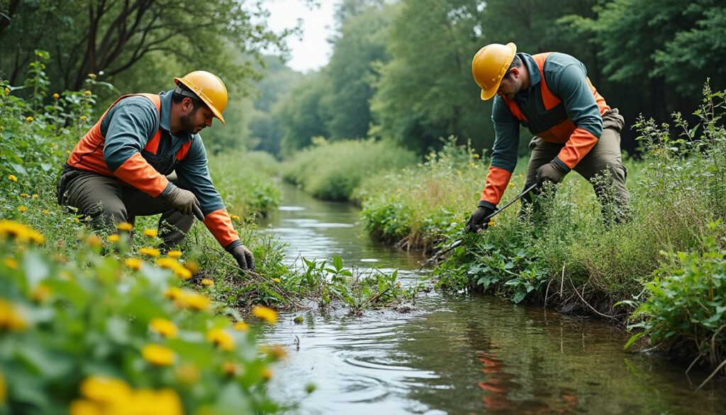 pamplona implementará acciones ambientales eliminando 73 especies de plantas invasoras en las orillas de sus ríos para proteger la biodiversidad local y preservar los ecosistemas ribereños.