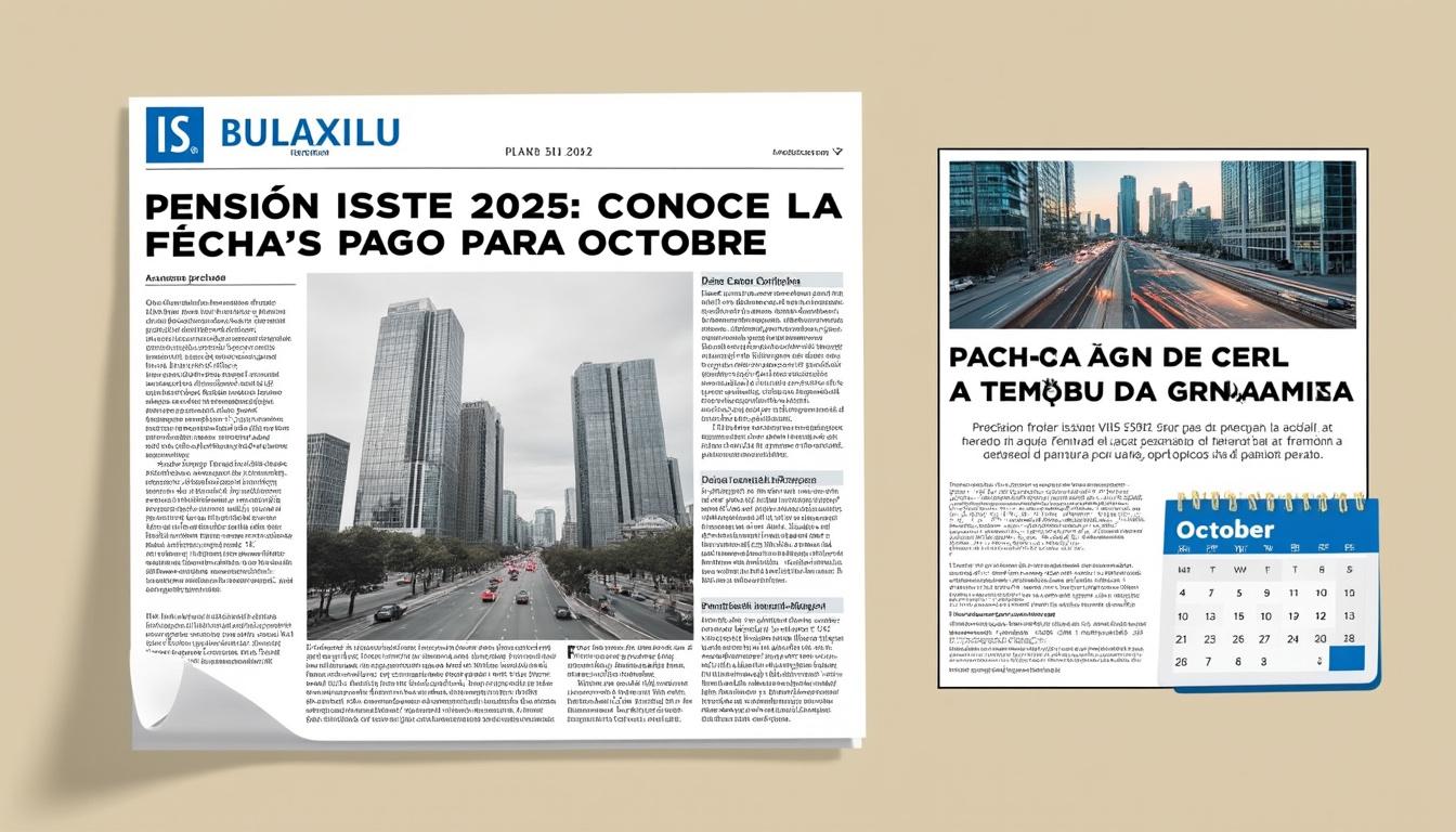 descubre cuándo se realizará el pago de la pensión issste en octubre de 2025. consulta fechas oficiales, requisitos y todo lo que necesitas saber para beneficiarios y pensionados.