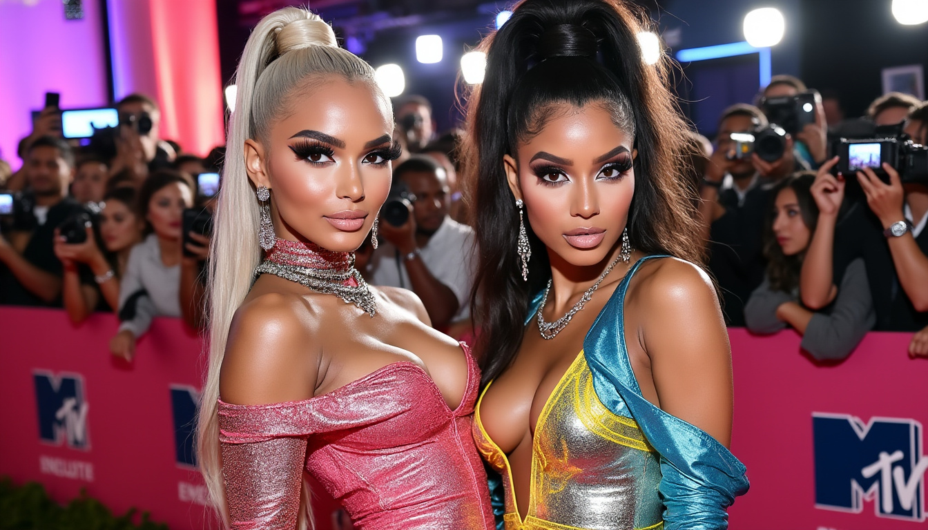 descubre las tendencias de belleza más impresionantes que destacaron en los premios mtv vmas 2025. analizamos los looks, maquillajes y peinados que marcaron la alfombra roja de la ceremonia.