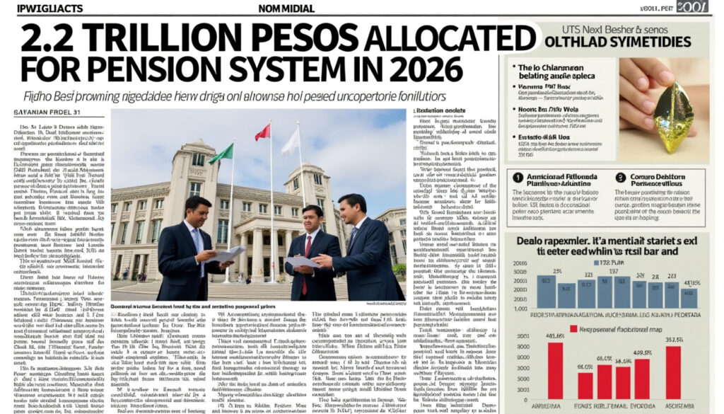 en 2026, se destinarán 2.2 billones de pesos, representando el 6% del pib, al sistema de pensiones en colombia, fortaleciendo la seguridad social y el bienestar de los jubilados.