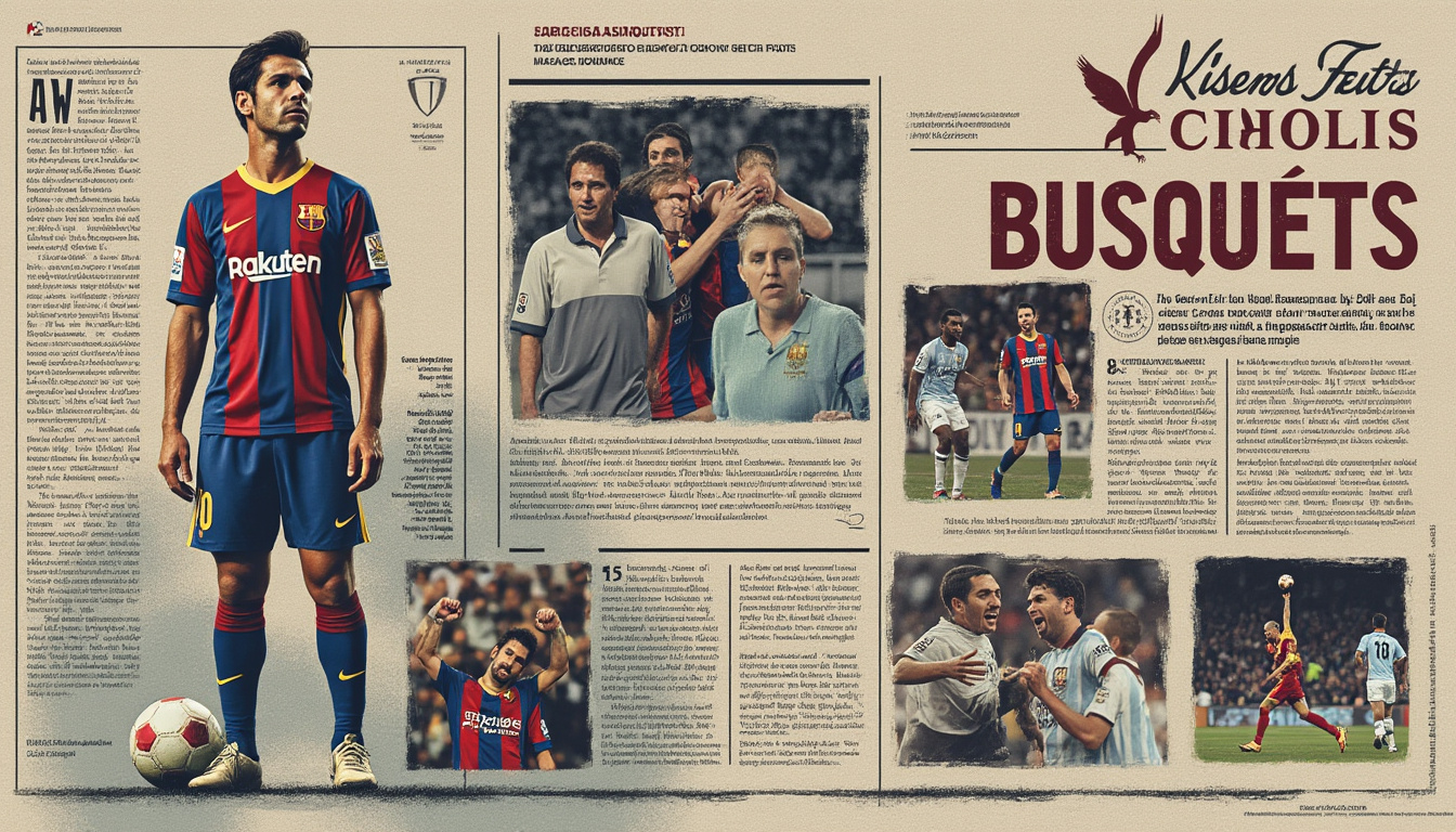 sergio busquets, referente del mediocampo y pionero del rol de '5' en el fútbol moderno, anuncia su despedida oficial del deporte tras una carrera llena de éxitos y legado.