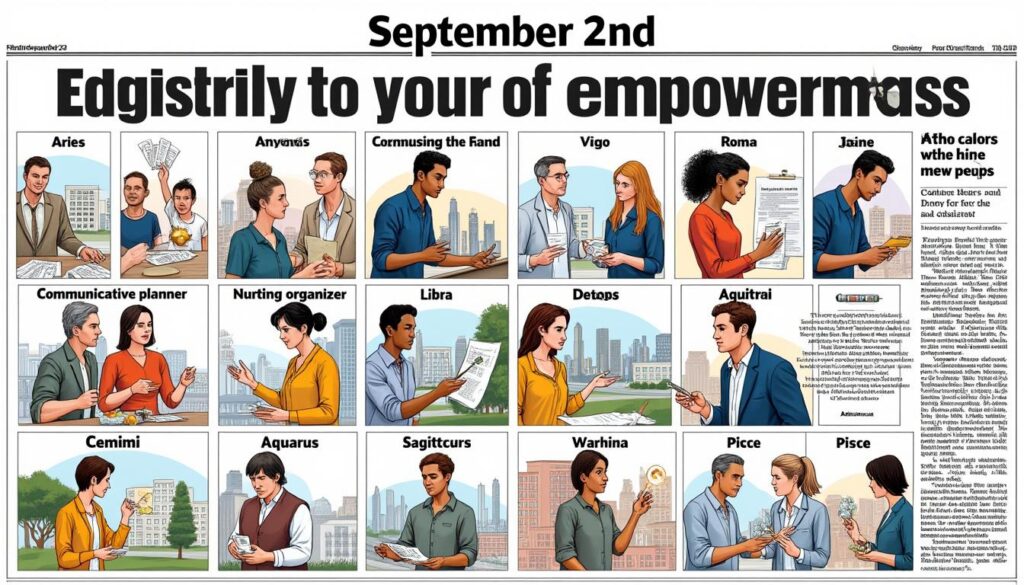 descubre cómo los signos del zodiaco retoman el control de sus vidas el 2 de septiembre. averigua qué energías y oportunidades trae esta fecha para cada signo y prepárate para un nuevo comienzo astrológico.