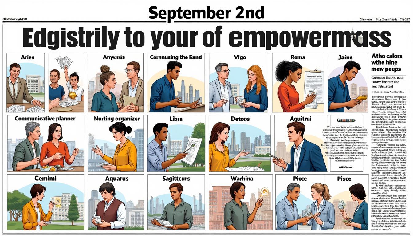 descubre cómo los signos del zodiaco retoman el control de sus vidas el 2 de septiembre. averigua qué energías y oportunidades trae esta fecha para cada signo y prepárate para un nuevo comienzo astrológico.