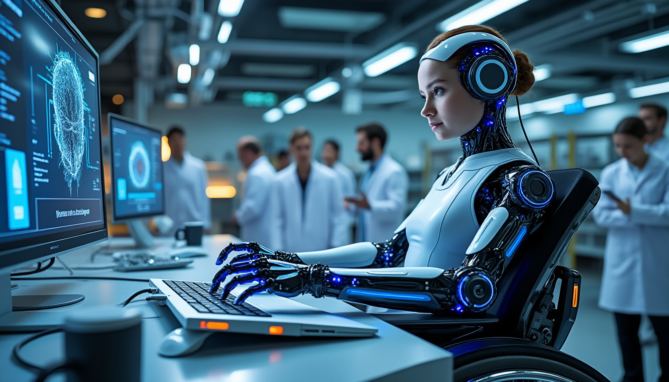 una revolucionaria inteligencia artificial permite a personas con parálisis mover un brazo sin necesidad de cirugía, presentándose como un innovador rival para elon musk y desafiando las tecnologías de neuralink.