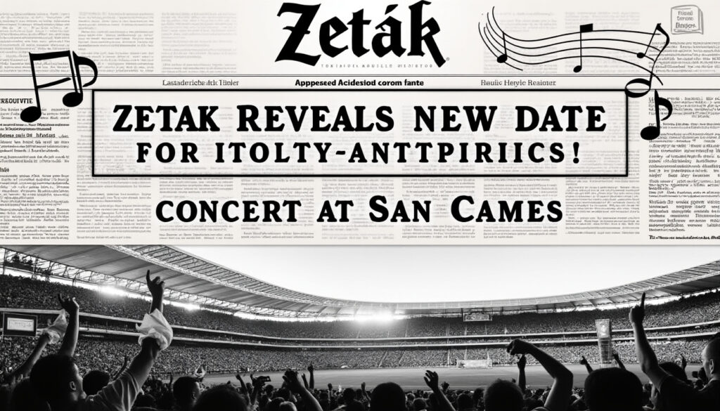 zetak ha anunciado una nueva fecha para su esperado concierto en el estadio san mamés. descubre todos los detalles sobre el evento, venta de entradas y horarios para no perderte esta gran cita musical.
