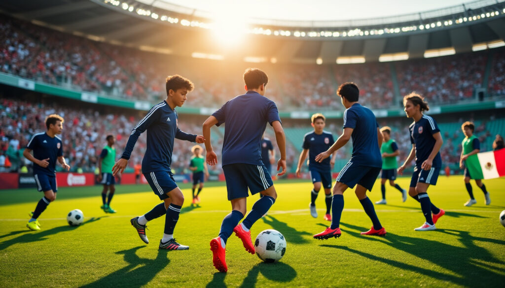descubre cómo la selección sub-20 de méxico se prepara para destacar en el mundial, con un equipo talentoso y lleno de jóvenes promesas listo para competir y brillar en el escenario internacional.
