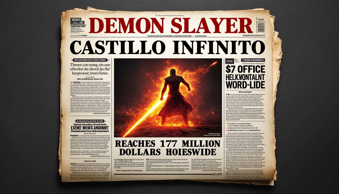 descubre cómo 'demon slayer: castillo infinito' ha logrado un éxito internacional impresionante al recaudar 177 millones de dólares y superar el récord histórico de 'pokémon' en taquilla mundial.