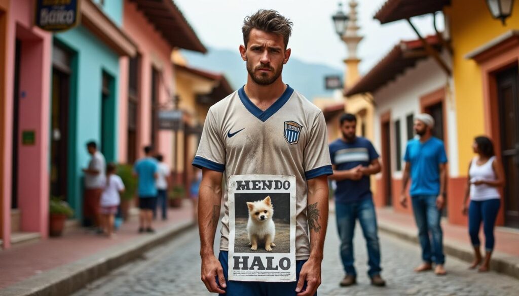 aaron ramsey pide ayuda para encontrar a su perro 'halo', quien desapareció recientemente en san miguel de allende. conoce los detalles y cómo puedes colaborar en su búsqueda.