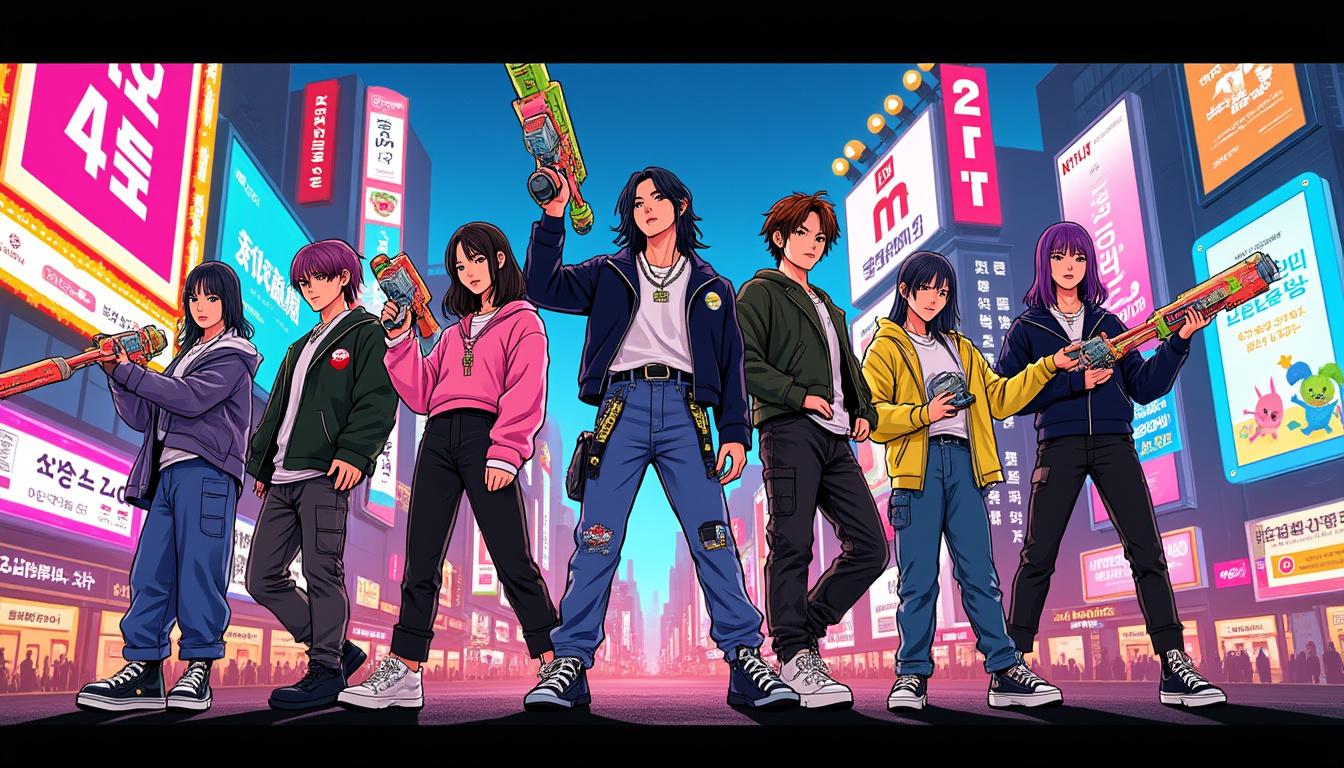 explora la emoción de 'cazadores de demonios del k-pop' con los nuevos juguetes inspirados en la exitosa película de netflix. descubre figuras coleccionables y sorpresas para fans del k-pop y la acción sobrenatural.