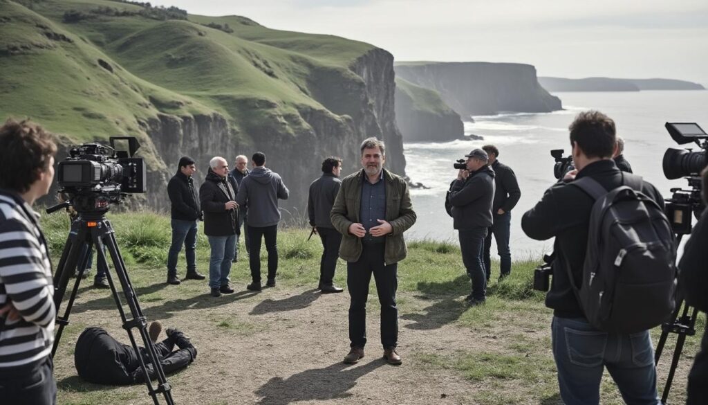 descubre cómo daniel castro, talentoso guionista y director navarro, rueda su nueva película 'el profesor' en los impresionantes paisajes de asturias. conoce los detalles de esta emocionante producción cinematográfica.
