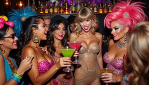 descubre cómo los fans de taylor swift rinden homenaje a 'la vida de una showgirl' con cócteles de tequila, espectáculos drag y celebraciones únicas inspiradas en la cantante. ¡una fiesta que no te querrás perder!