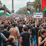 únete al día de protesta y manifestaciones en apoyo a palestina. descubre cómo miles de personas expresan solidaridad bajo el lema 'no estamos solos' en diferentes ciudades. infórmate sobre los eventos y el impacto global del movimiento.