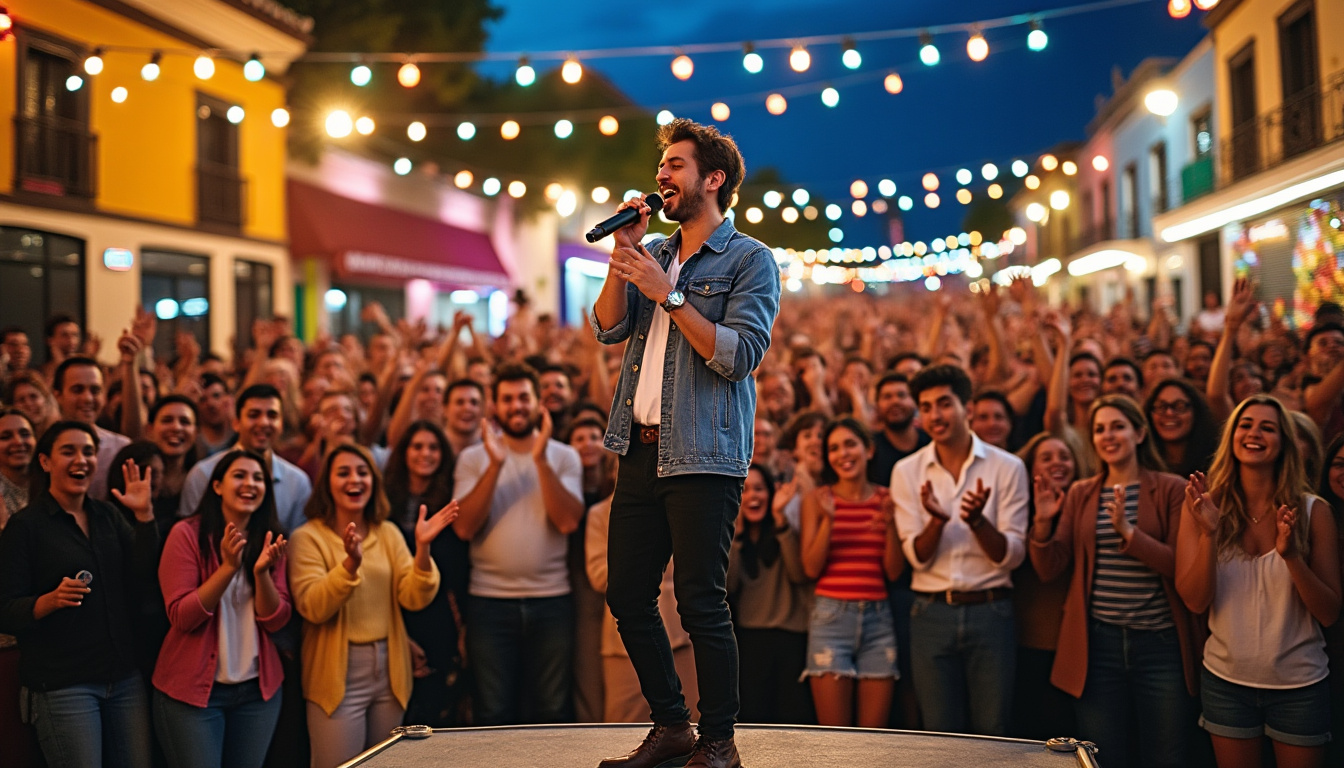 edén muñoz emocionó al público en la feria 2025 de san miguel de allende, organizando un karaoke masivo lleno de diversión y energía que hizo vibrar a todos los asistentes.