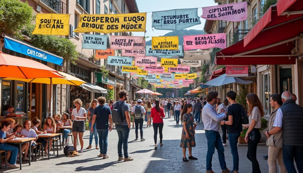 descubre las dificultades y estrategias para fomentar el uso del euskera en la vida cotidiana y en los espacios públicos, impulsando su presencia en las calles y la convivencia lingüística.