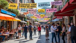 descubre las dificultades y estrategias para fomentar el uso del euskera en la vida cotidiana y en los espacios públicos, impulsando su presencia en las calles y la convivencia lingüística.