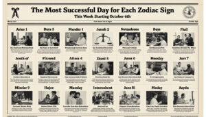 descubre cuál será el día más afortunado para cada signo del zodiaco durante la semana del 6 de octubre. ¡prepárate para aprovechar las mejores oportunidades astrales según tu horóscopo!
