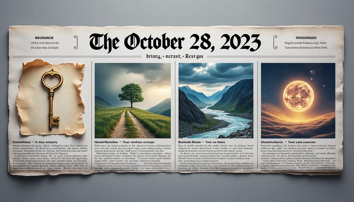 descubre qué mensaje especial trae el universo para aries, cáncer, libra y capricornio el 28 de octubre de 2025. conoce cómo influirán estas energías en tu vida y prepárate para cambios importantes.