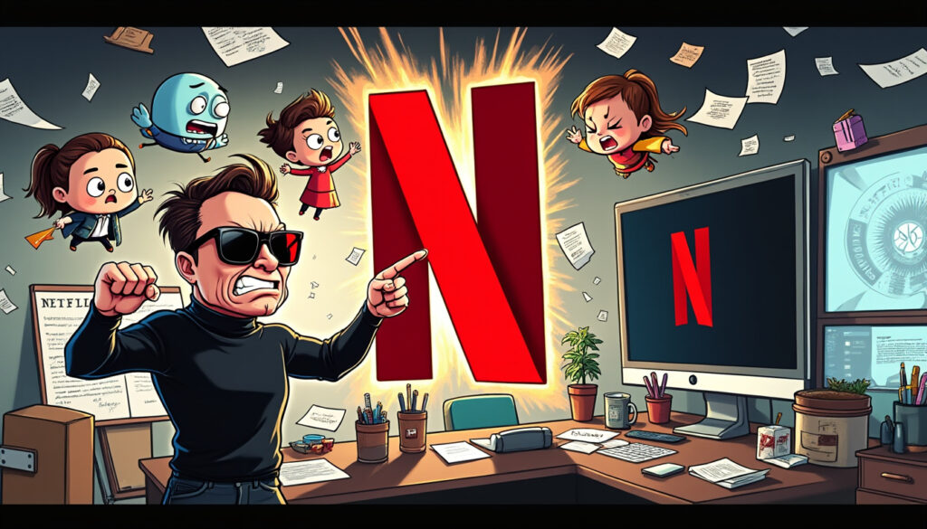 descubre los detalles del conflicto entre elon musk y netflix por un polémico programa animado para niños. analizamos las razones de la controversia y su impacto en la industria del entretenimiento.
