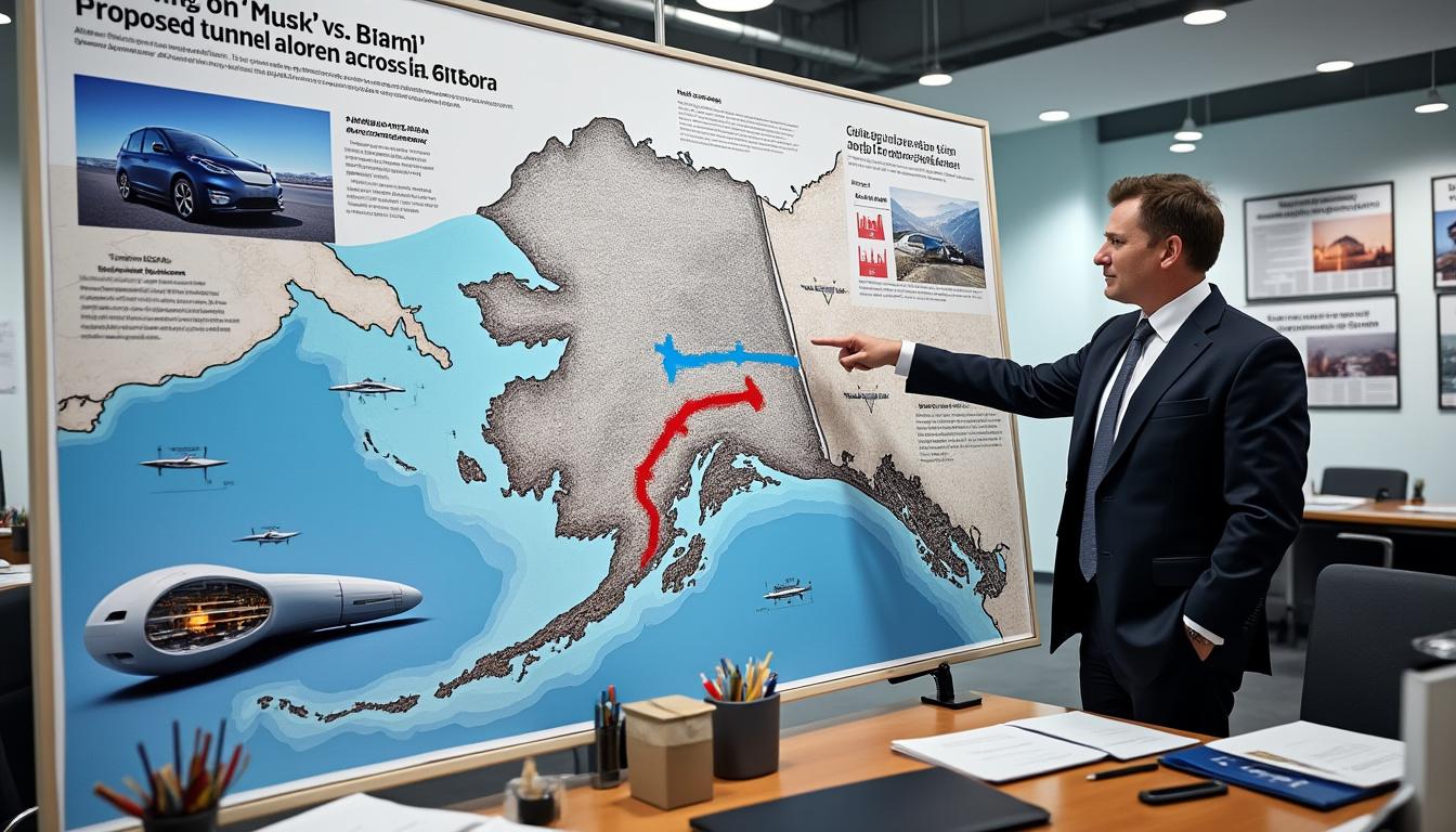 el fondo soberano de rusia invita a elon musk a unir rusia y ee.uu. construyendo un revolucionario túnel a través de alaska. descubre cómo esta iniciativa podría transformar las conexiones internacionales.