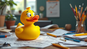 descubre cómo el método del pato de goma puede ayudarte a resolver problemas de manera eficaz. una técnica psicológica sencilla y sorprendente que mejora tu creatividad y solución de problemas.