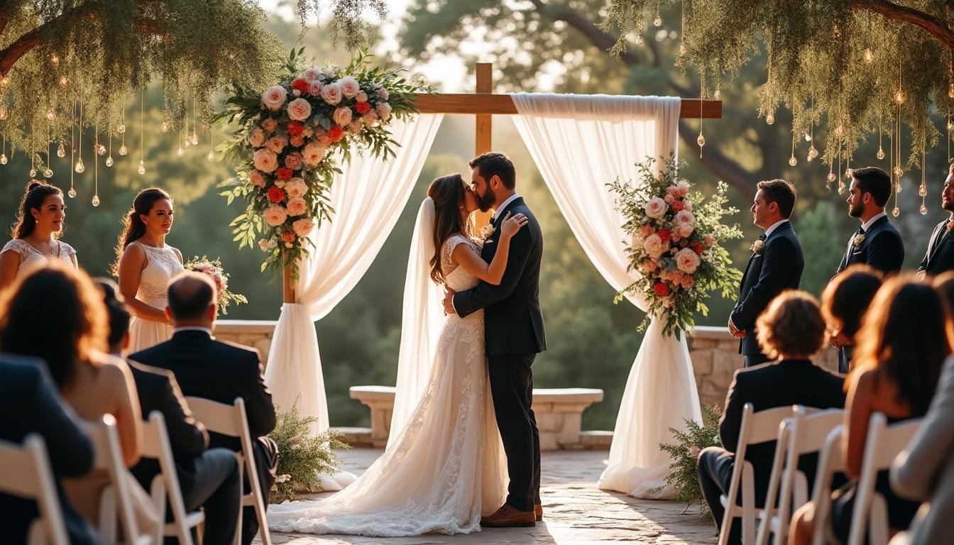 descubre la emotiva ceremonia nupcial de stella banderas, hija de dos leyendas del cine, junto a alex gruszynski: una historia de amor, tradición y elegancia que cautiva el corazón.