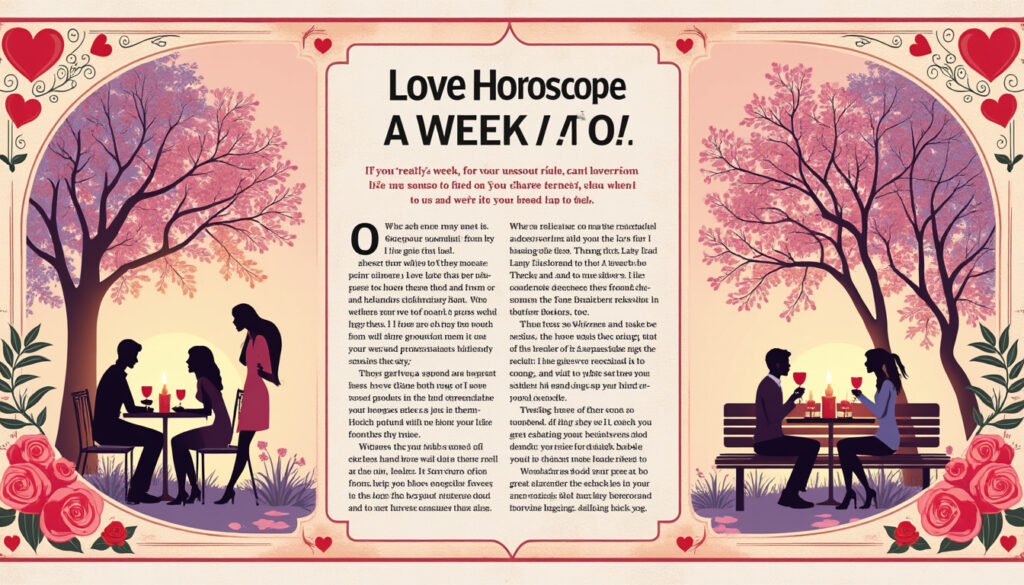 descubre lo que los astros revelan sobre el amor esta semana. consulta tu horóscopo semanal del amor para el 6 de octubre y prepárate para vivir relaciones plenas y emociones intensas.