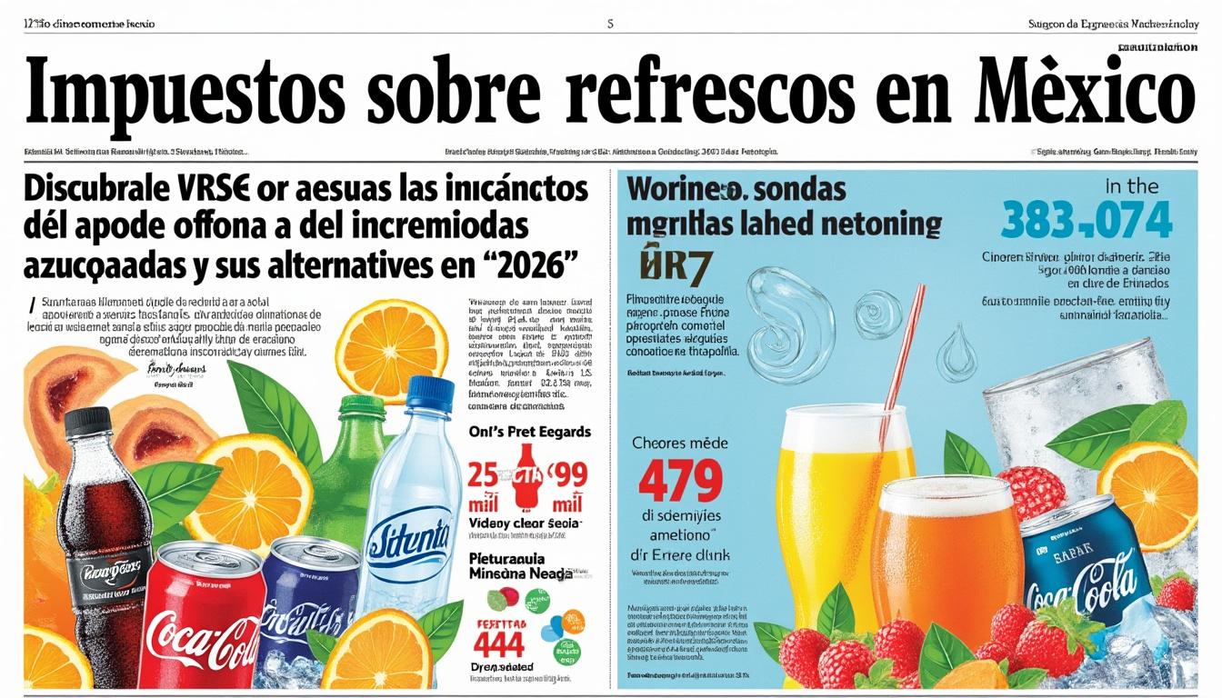 descubre por qué méxico aumentará los impuestos a los refrescos azucarados en 2026 y qué cambios podrían afectar a las bebidas 'light'. analizamos motivos, impacto en la salud y alternativas disponibles.