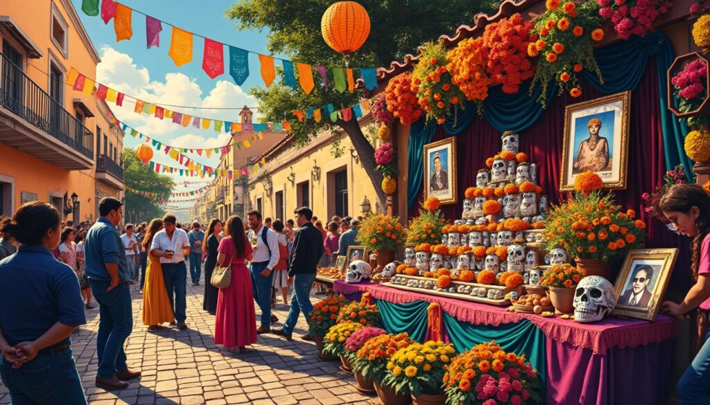 descubre cómo san miguel de allende se llena de color y tradición durante el día de muertos, una celebración vibrante donde flores, altares y desfiles honran la memoria de los seres queridos.