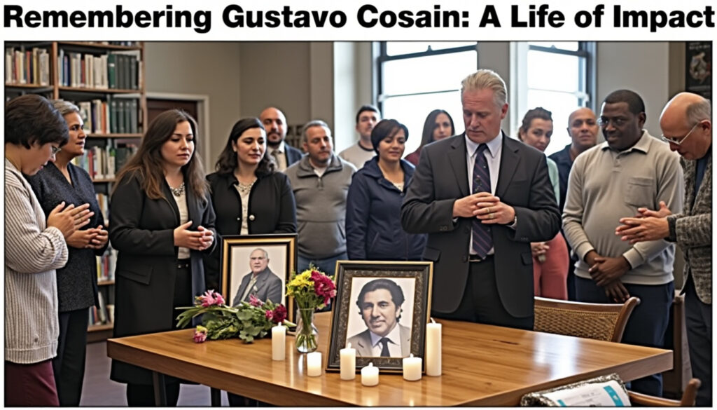 descubre la vida y el legado de gustavo cosaín, una figura destacada cuyo impacto perdura. conoce detalles sobre su trayectoria y la noticia de su fallecimiento el 3 de octubre de 2025.