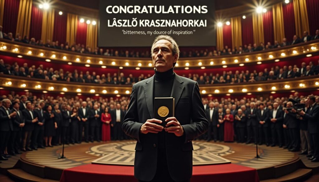 descubre cómo lászló krasznahorkai ha conquistado el nobel de literatura 2025, destacando la amargura como su mayor fuente de inspiración literaria y transformando el dolor en arte.