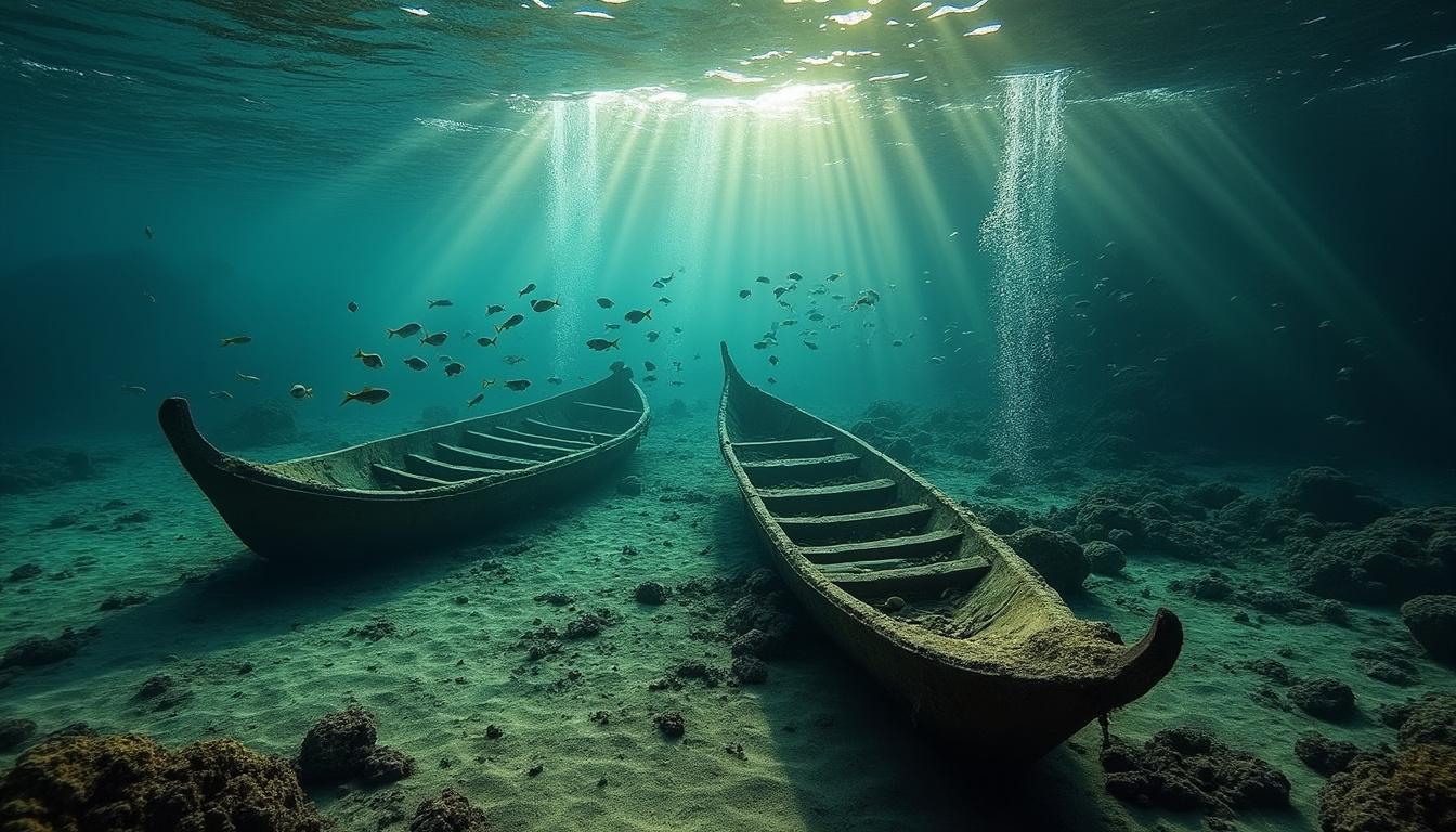 descubre cómo los restos de barcos hundidos en la laguna de dor revelan información clave sobre las antiguas rutas comerciales de la edad del hierro y la historia marítima de la región.