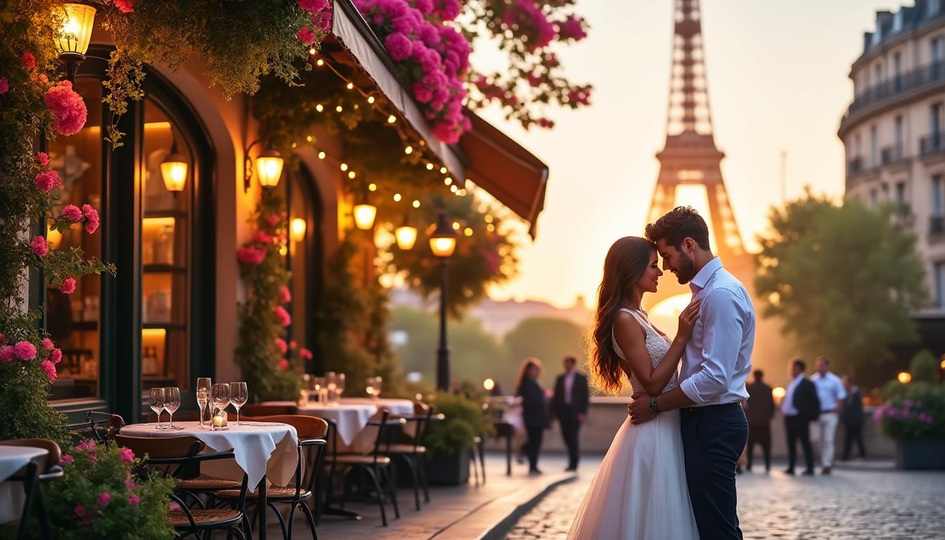 descubre cómo mariano riva palacio y alan biancci celebraron su compromiso en la mágica ciudad de parís, una historia de amor llena de romanticismo y momentos inolvidables.