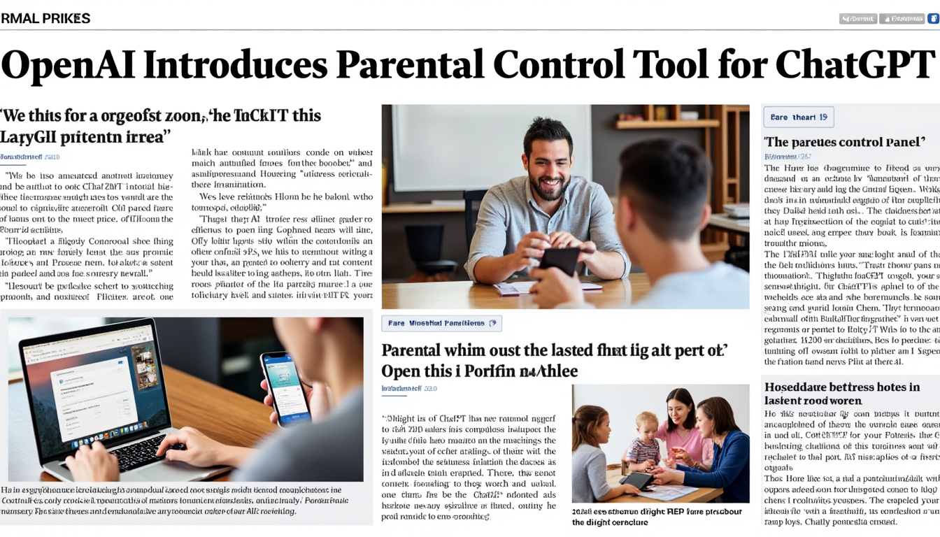 descubre cómo utilizar la nueva herramienta de control parental de chatgpt presentada por openai. guía completa sobre sus funciones, cómo configurarla y consejos para mantener segura la experiencia digital de los más jóvenes.