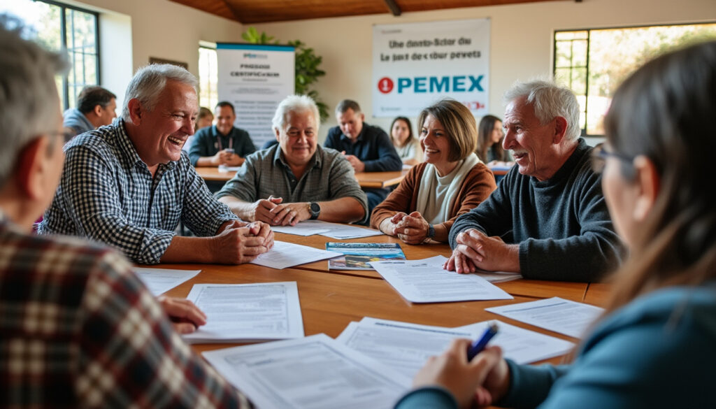 pemex ha iniciado un programa de certificación destinado a los beneficiarios de pensiones post mortem en coatzacoalcos, facilitando el proceso y garantizando transparencia en la gestión de beneficios.