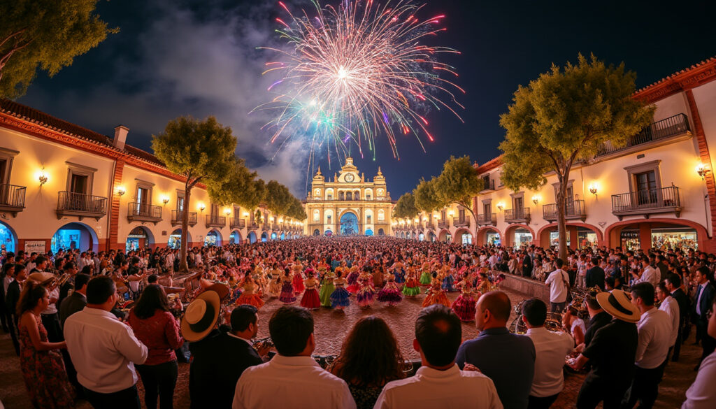 celebra el centenario de la alborada en san miguel de allende con una fiesta llena de espectáculos musicales, desfiles coloridos y fuegos artificiales que iluminan la ciudad. descubre cómo la tradición y la alegría se unen en este evento único del corazón de méxico.