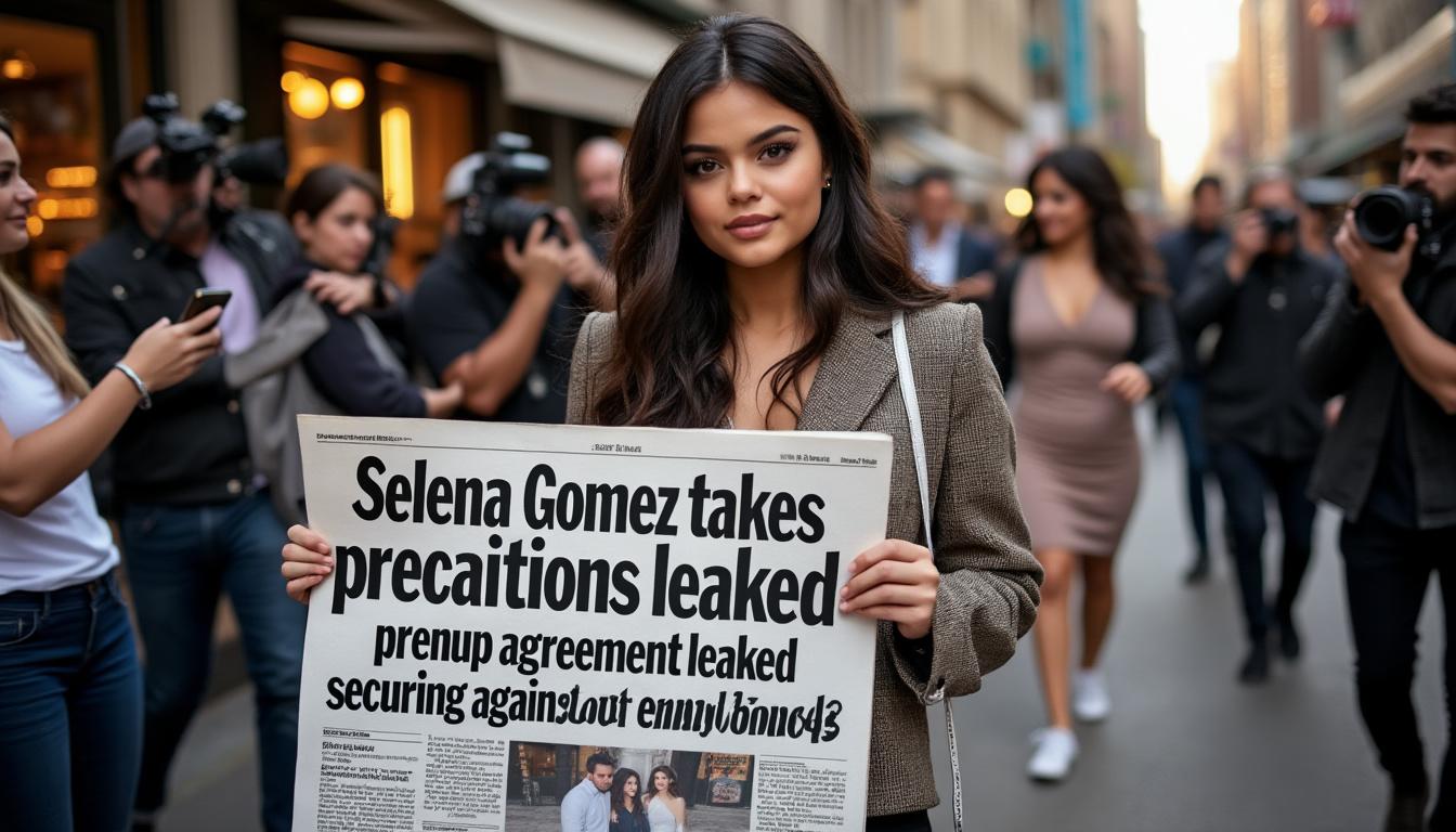 descubre los detalles del acuerdo prenupcial entre selena gomez y benny blanco. te contamos cómo la estrella ha protegido sus intereses con cláusulas clave ante cualquier eventualidad. ¡infórmate aquí sobre los requisitos que impuso selena!
