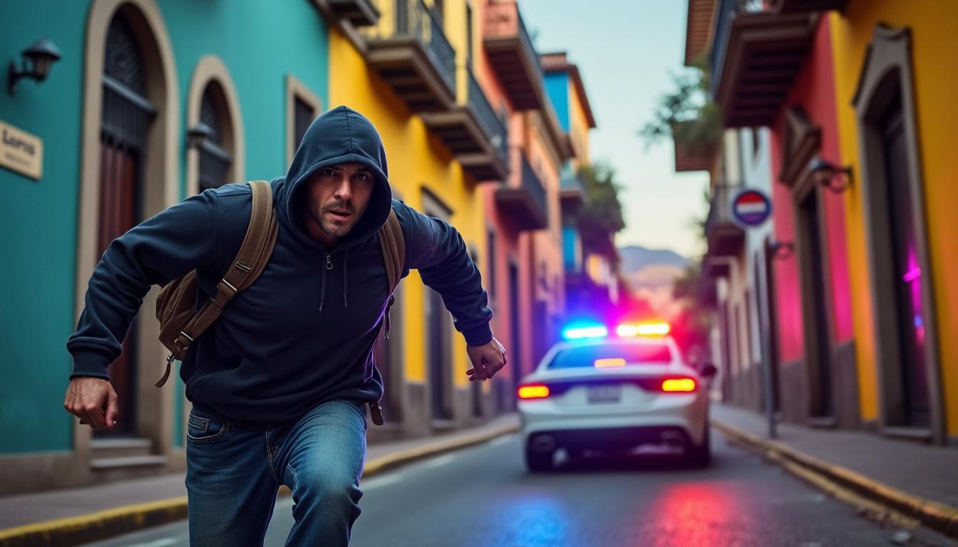 un atracador huye tras robar un banco en san miguel de allende y es detenido por las autoridades en querétaro. descubre cómo ocurrió la captura y los detalles del operativo policial.