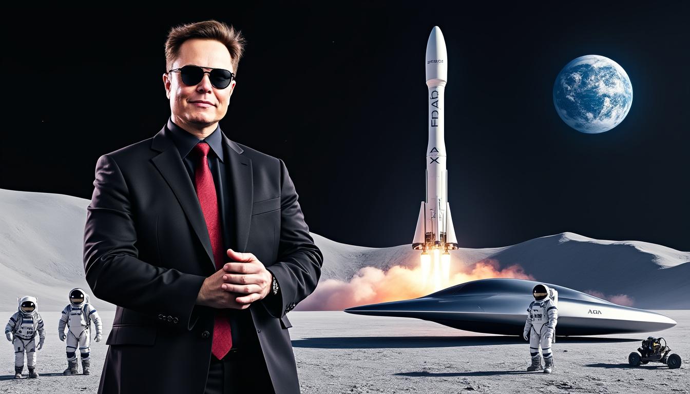 descubre cómo el exingeniero que lideró el desarrollo del falcon 9 en spacex ahora desafía a elon musk en la carrera hacia la luna, convirtiéndose en su competidor más formidable en la conquista lunar.